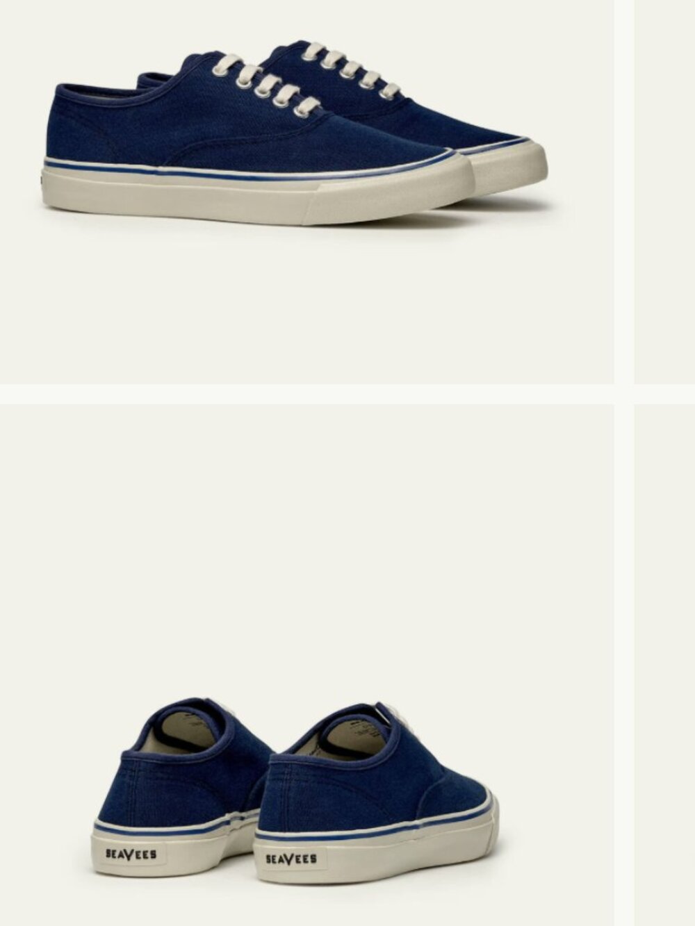 SEAVEES Founders Edition Women's Yacht Shoe Navy Sneaker Size 8.5 BNIB
